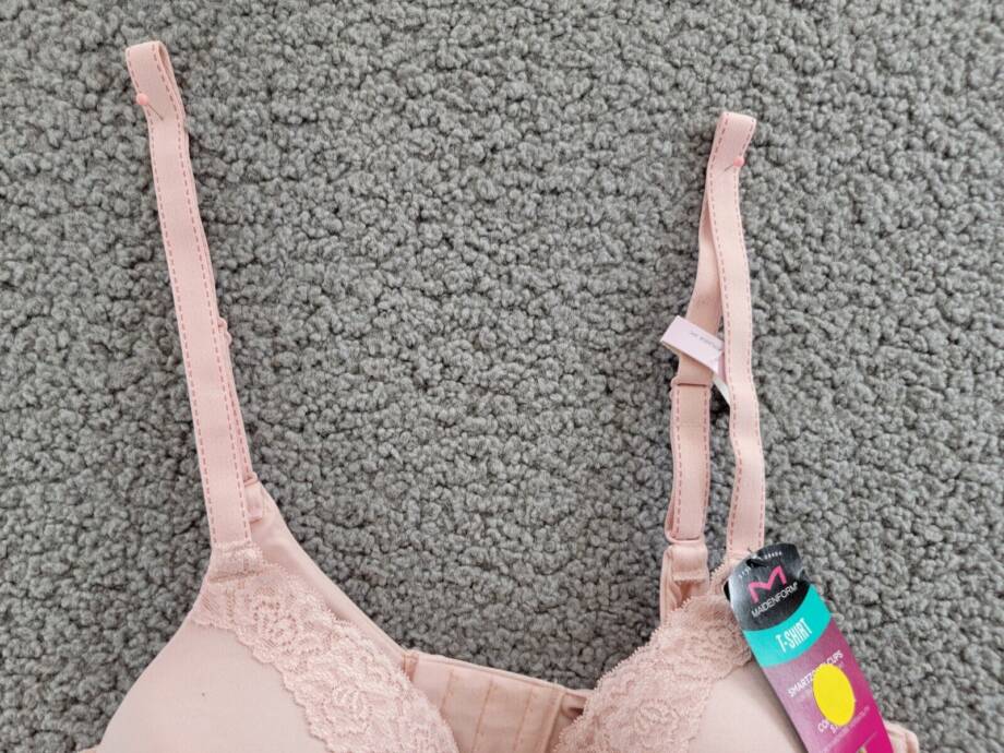Maidenform Plus Comfort Devotion Extra Coverage Embellished Bra Women's 34D Pink