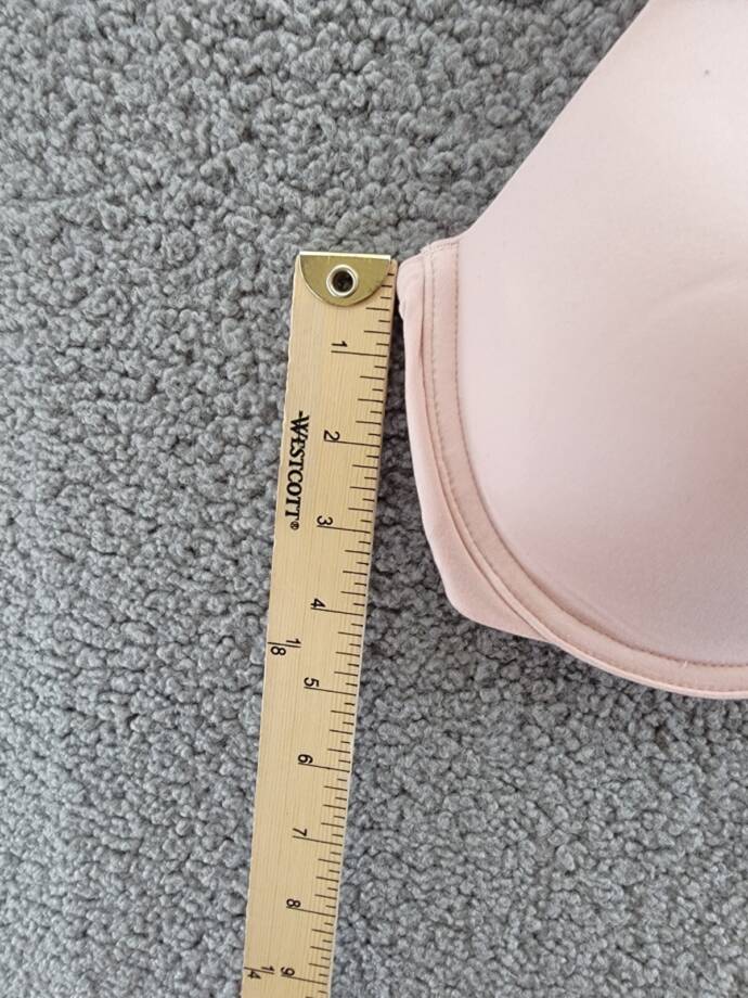 Maidenform Plus Comfort Devotion Extra Coverage Embellished Bra Women's 34D Pink