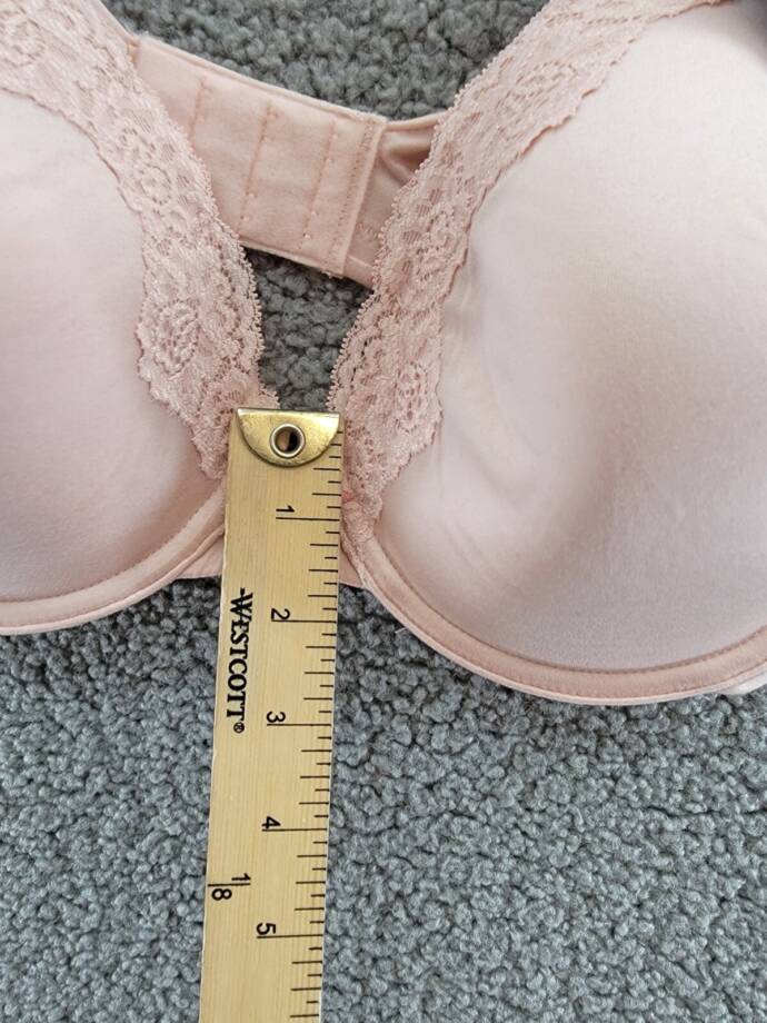 Maidenform Plus Comfort Devotion Extra Coverage Embellished Bra Women's 34D Pink