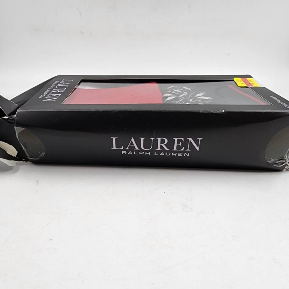 Lauren Ralph Lauren 2-Pk. Holiday Snowflake Socks Women's 9-11 Red/Black Multi