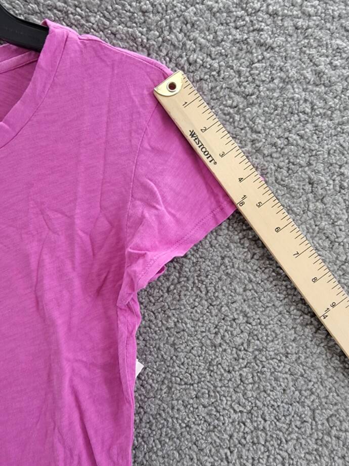 Velvet by Graham & Spencer Odelia Short Sleeved Crewneck Tee Women's XS Orchid
