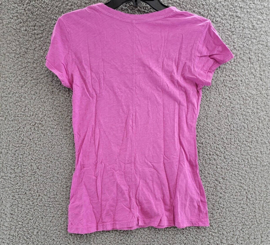 Velvet by Graham & Spencer Odelia Short Sleeved Crewneck Tee Women's XS Orchid