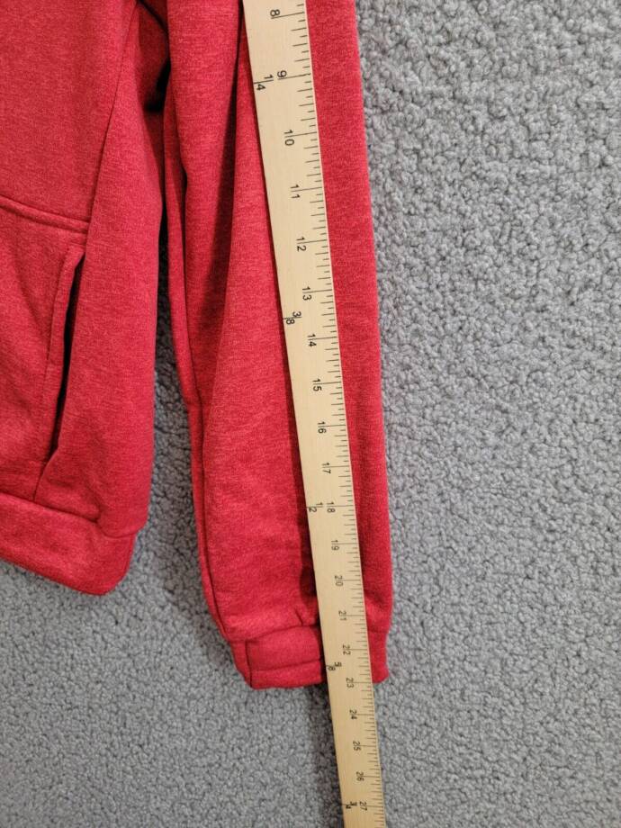 Nike Therma Multi+ Pullover Training Hoodie Big Kids L Red Kangaroo Pockets L/S