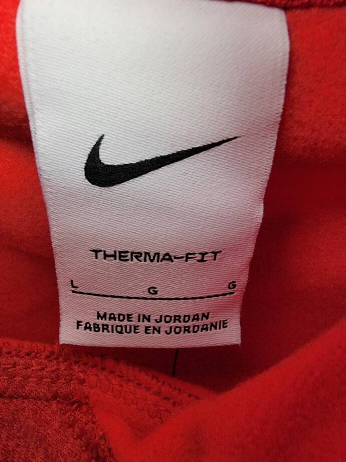 Nike Therma Multi+ Pullover Training Hoodie Big Kids L Red Kangaroo Pockets L/S