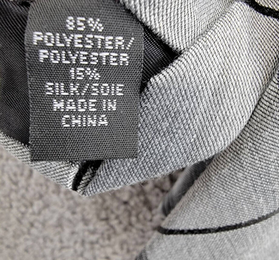 Calvin Klein Silk Blend Slim Grid Tie Men's Shadow Adjustable~