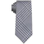 Michael Kors Classic Design Glenplaid Tie Men's One Size Blue Multi Pointed