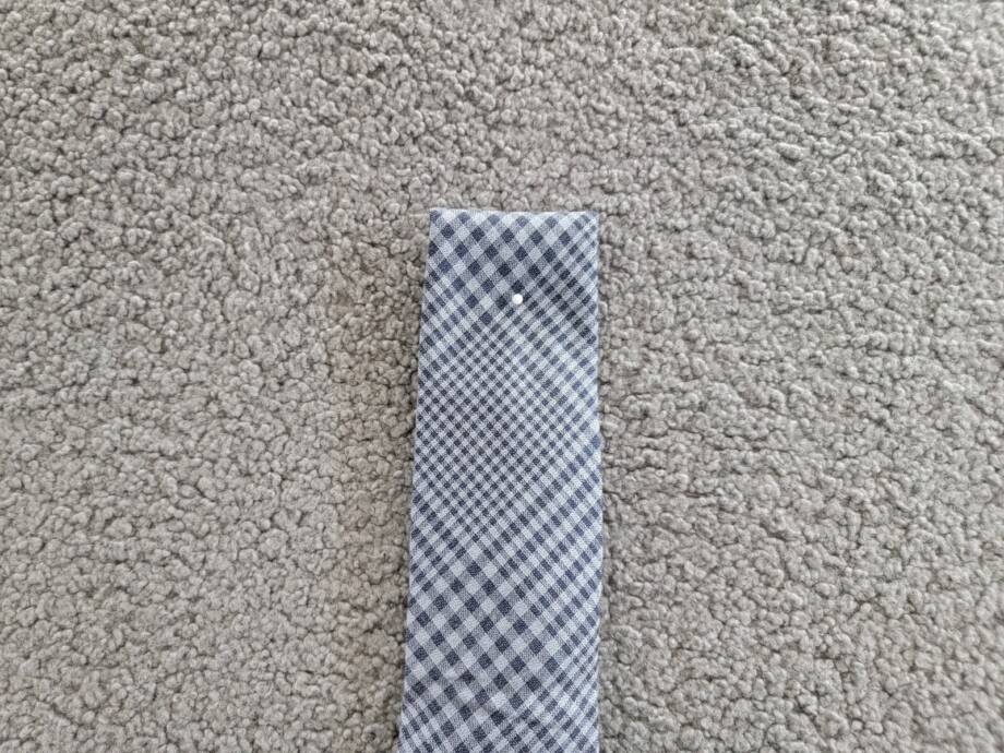 Michael Kors Classic Design Glenplaid Tie Men's One Size Blue Multi Pointed