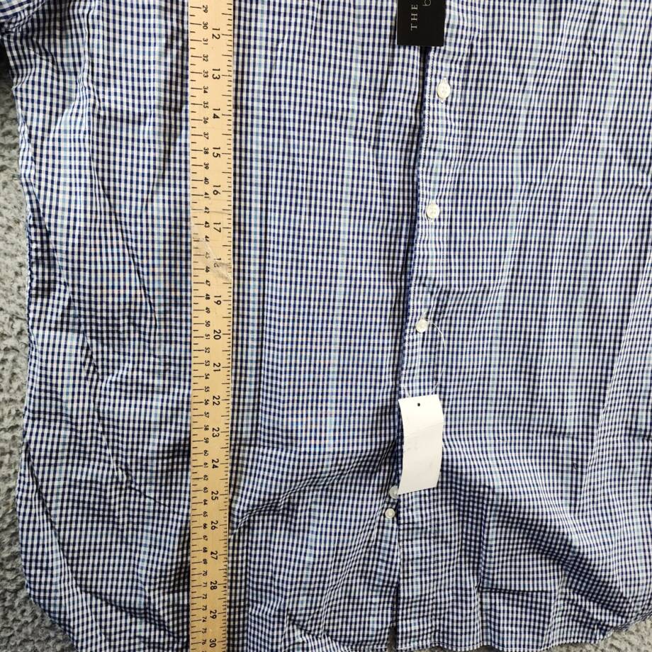 The Men's Store at Bloomingdale's Stretch Slim Fit Shirt Men's 2XL Blue Multi