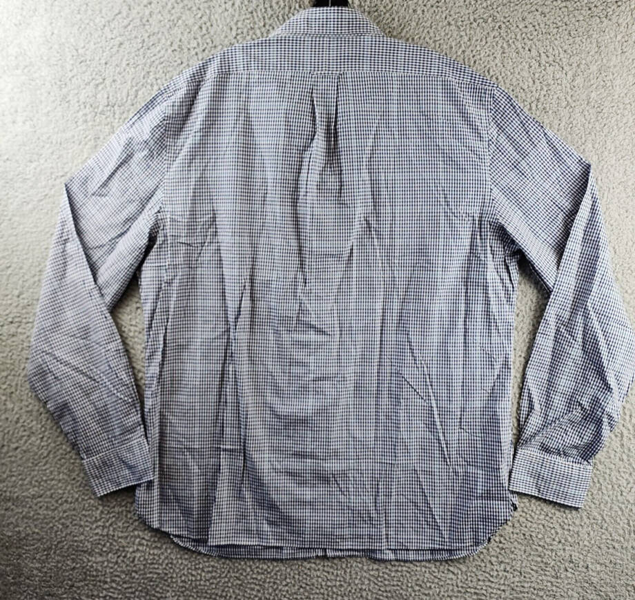 The Men's Store at Bloomingdale's Stretch Slim Fit Shirt Men's 2XL Blue Multi