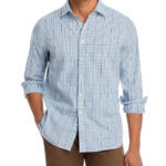 The Men's Store at Bloomingdale's Slim Fit Button Down Shirt Men's M Slate Blue