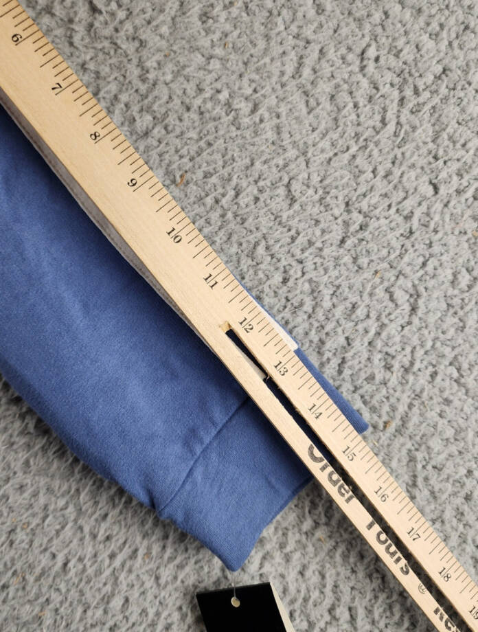adidas Color Block French Terry Pullover and Leggings Girls' 6X Crew Blue 2Piece