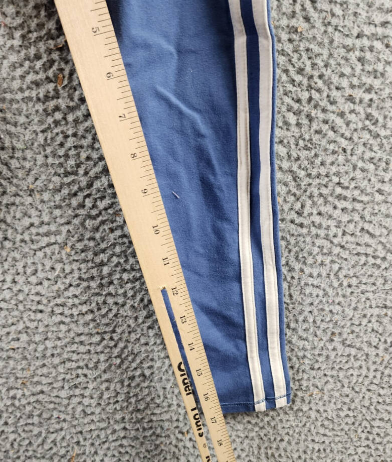 adidas Color Block French Terry Pullover and Leggings Girls' 6X Crew Blue 2Piece