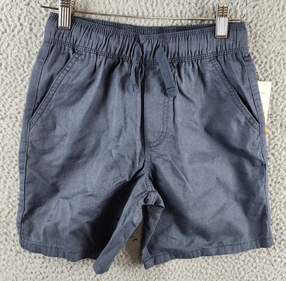 Calvin Klein Loose Modern Pull-On Short Big Boys S(8) Hemisphere Blue Drawstring