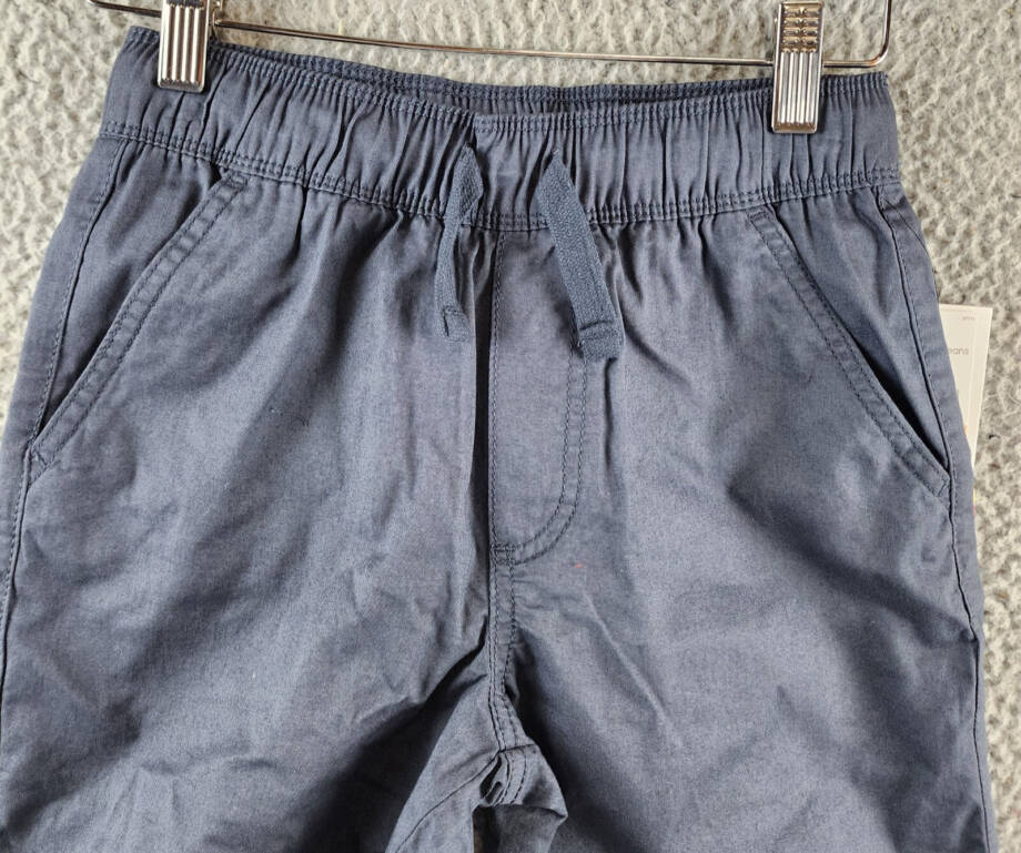 Calvin Klein Loose Modern Pull-On Short Big Boys S(8) Hemisphere Blue Drawstring