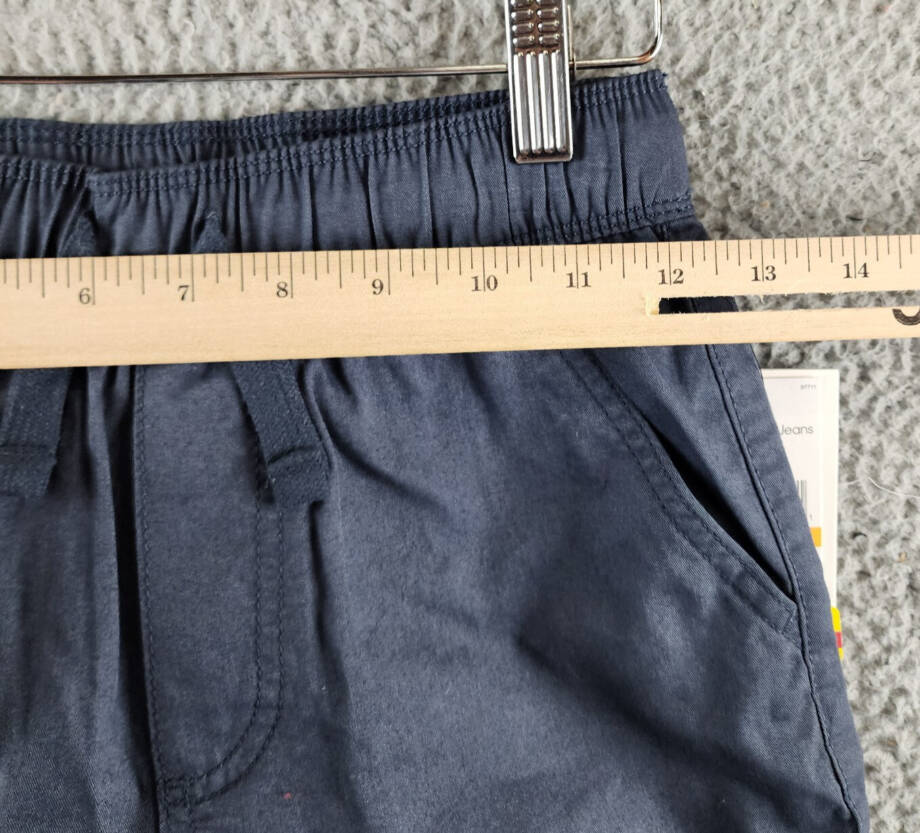 Calvin Klein Loose Modern Pull-On Short Big Boys S(8) Hemisphere Blue Drawstring