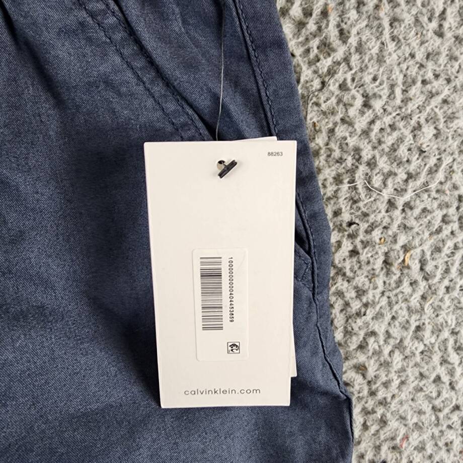 Calvin Klein Loose Modern Pull-On Short Big Boys S(8) Hemisphere Blue Drawstring