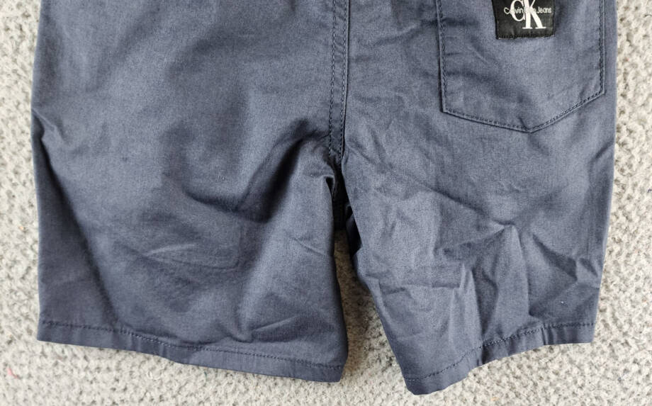 Calvin Klein Loose Modern Pull-On Short Big Boys S(8) Hemisphere Blue Drawstring
