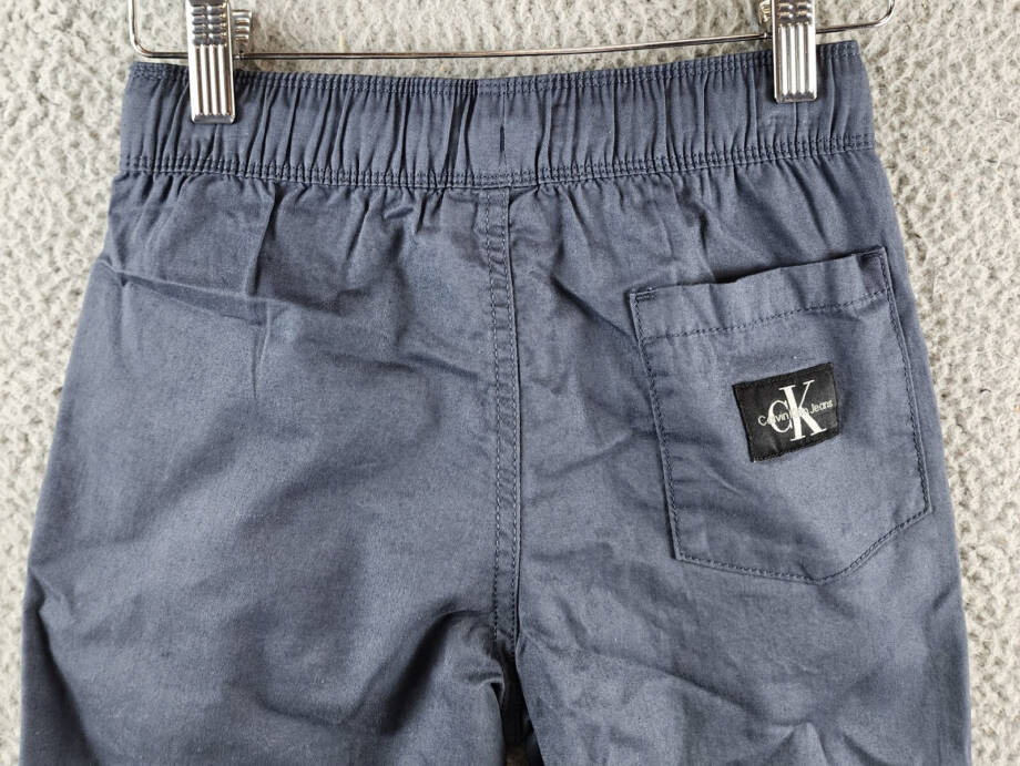 Calvin Klein Loose Modern Pull-On Short Big Boys S(8) Hemisphere Blue Drawstring