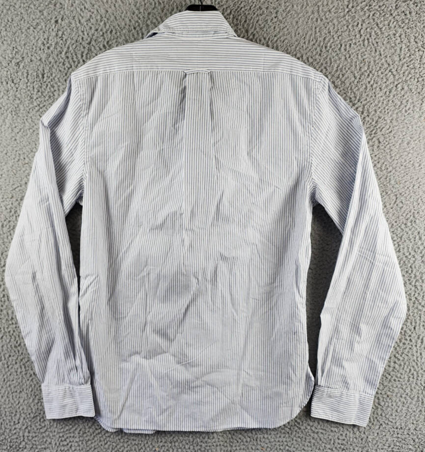 The Men's Store at Bloomingdale's Cotton Slim Fit Button Up Shirt Men's S Blue