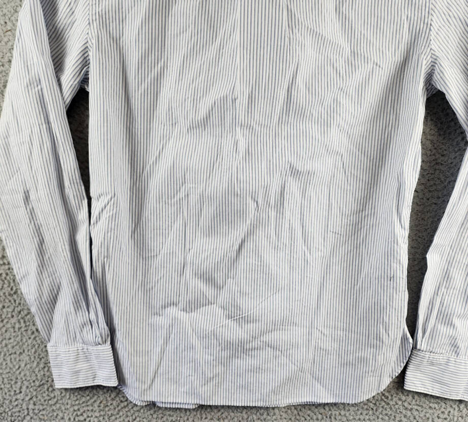 The Men's Store at Bloomingdale's Cotton Slim Fit Button Up Shirt Men's S Blue