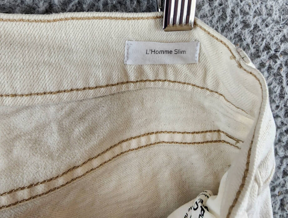 Responsibly Jeans Men's 31 White Belt Loops 5-Pocket Zip Fly Button Closure