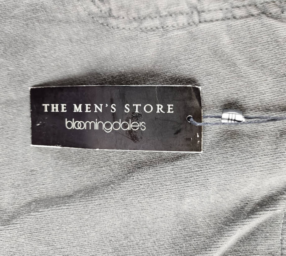 The Men's Store at Bloomingdale's Tailored Fit Corduroy Jeans Mens 30Wx30L Black