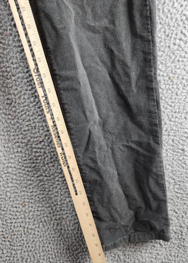 The Men's Store at Bloomingdale's Tailored Fit Corduroy Jeans Mens 30Wx30L Black