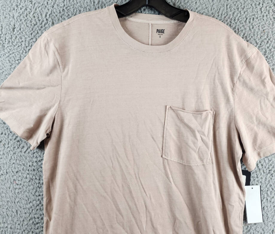 Paige Ramirez Crew Neck Pocket Tee T-Shirt Men's S Vintage Mesa Ridge Pullover~