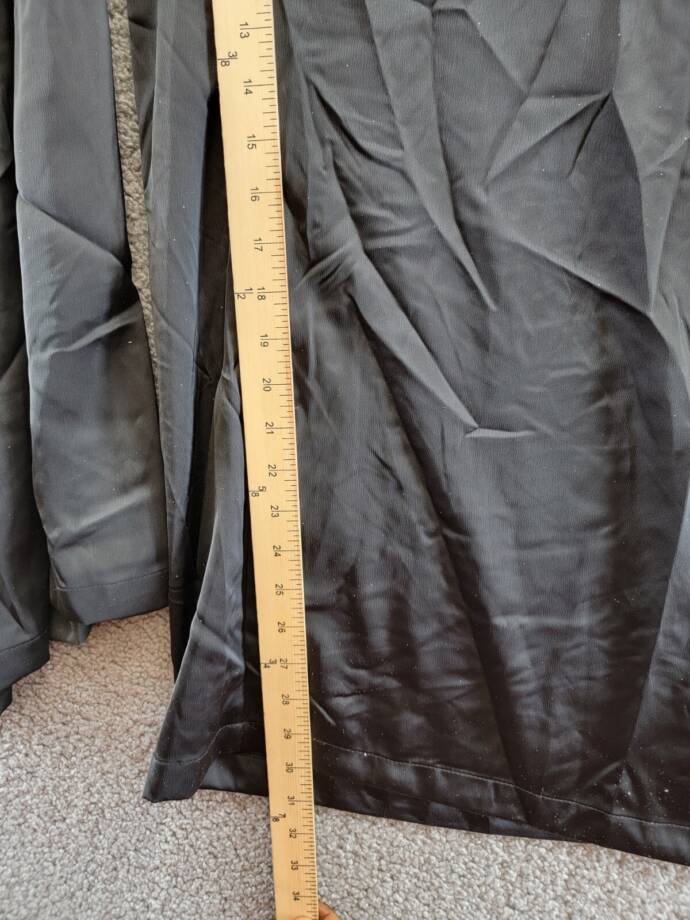 Nina Parker Trendy Plus Size Satin Wide-Leg Pants Women's 4X Black Beauty Solid