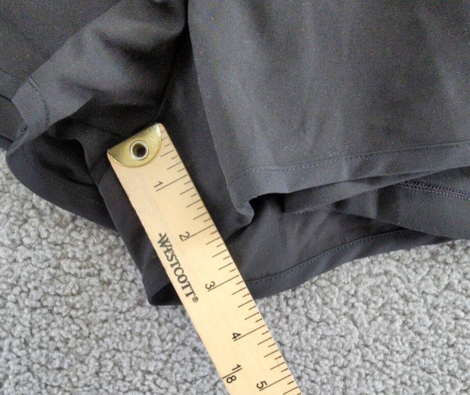 Calvin Klein Tulip Wrap Shorts Women's XL Black Solid Elastic Waist Pull On