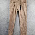 The Men's Store at Bloomingdale's Flannel Tailored Fit Pants Men's 30x30 Tan Mix