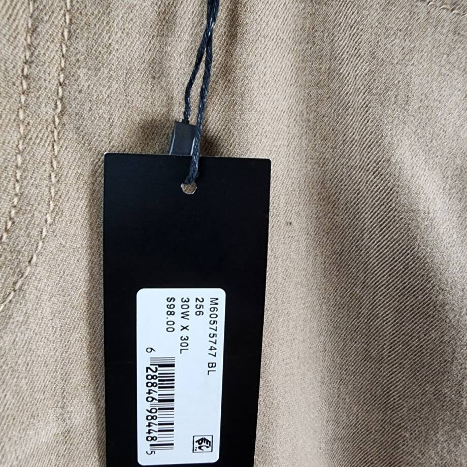 The Men's Store at Bloomingdale's Flannel Tailored Fit Pants Men's 30x30 Tan Mix