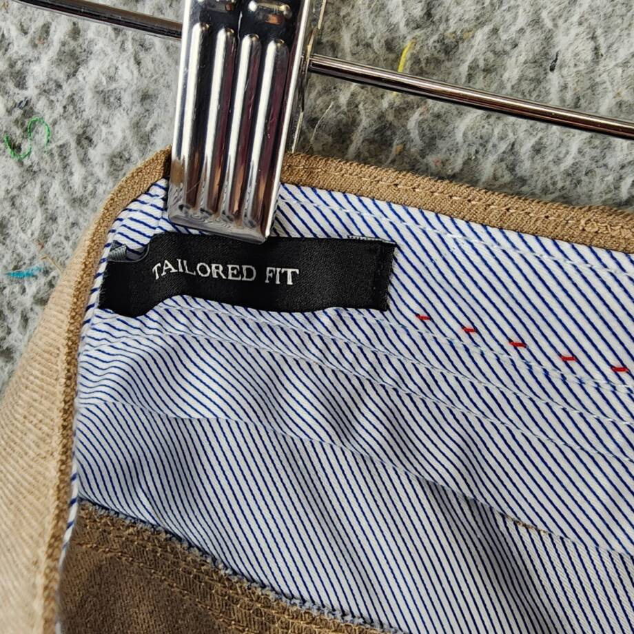 The Men's Store at Bloomingdale's Flannel Tailored Fit Pants Men's 30x30 Tan Mix