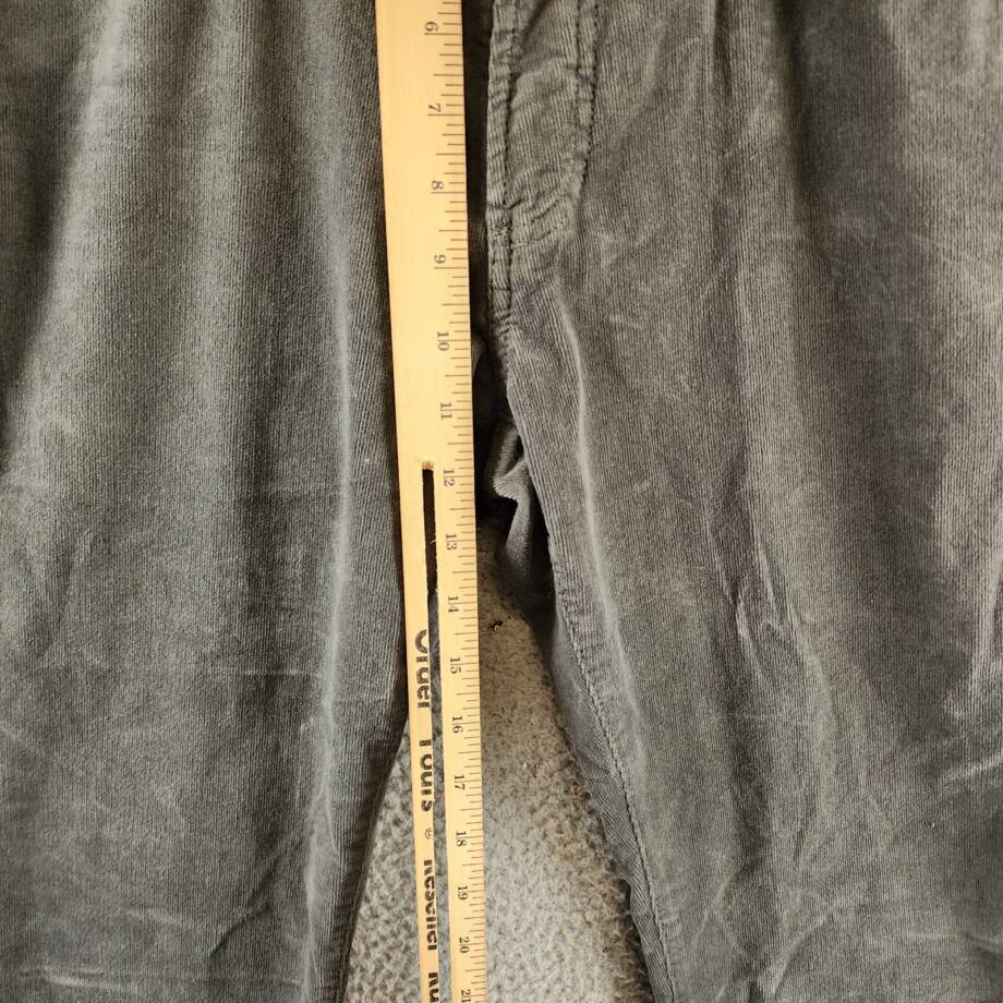 The Men's Store at Bloomingdale's Tailored Fit Corduroy Pants Men's 33Wx34L Gray