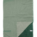 FERRAGAMO Gradient Cashmere-Silk Blend Stole Women's One Size Dark/Light Green