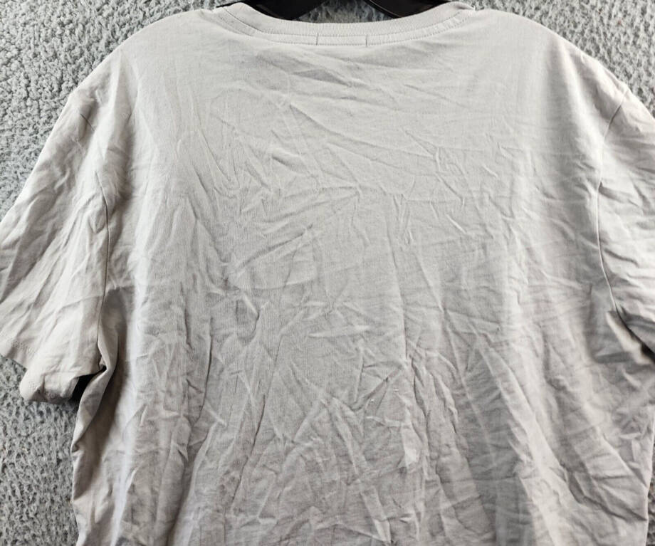 ATM Anthony Thomas Melillo Classic Tee Men's L Gray Solid Crew Neck Pullover S/S