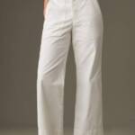 Velvet by Graham & Spencer Mya Wide Leg Pants Women's 6 Sleet Zip Button Closure