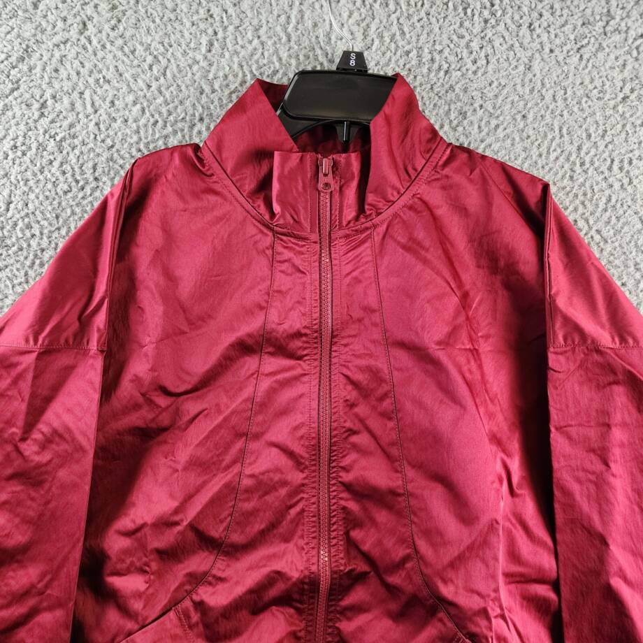 Champion Game Day Woven Jacket Women's XS Cardinal Full Front Zip Closure L/S