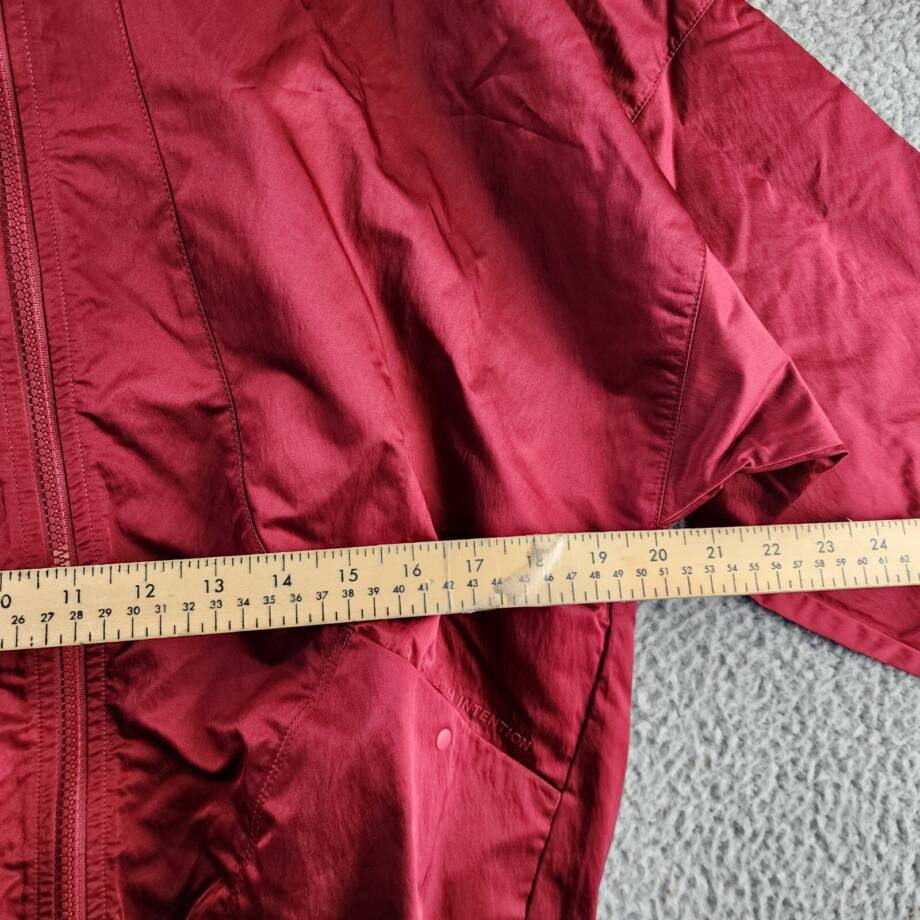 Champion Game Day Woven Jacket Women's XS Cardinal Full Front Zip Closure L/S