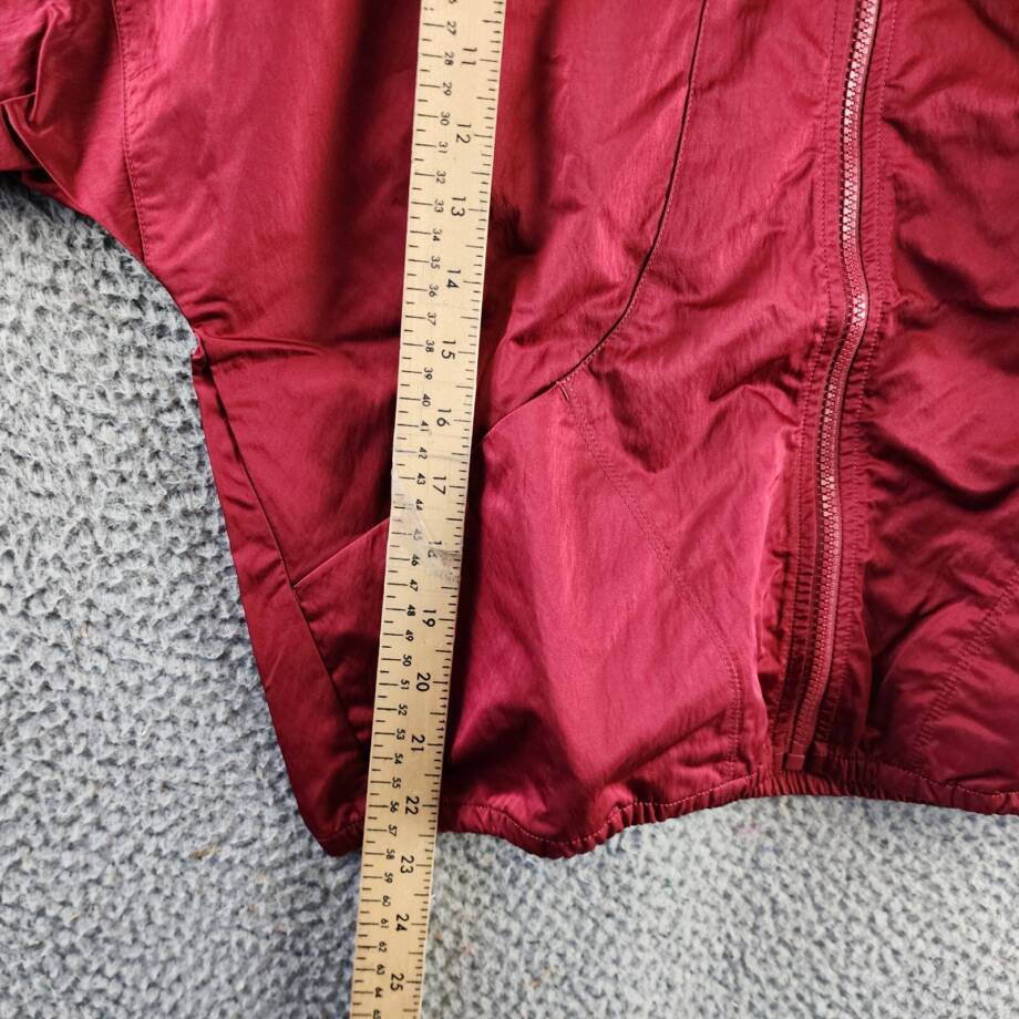 Champion Game Day Woven Jacket Women's XS Cardinal Full Front Zip Closure L/S