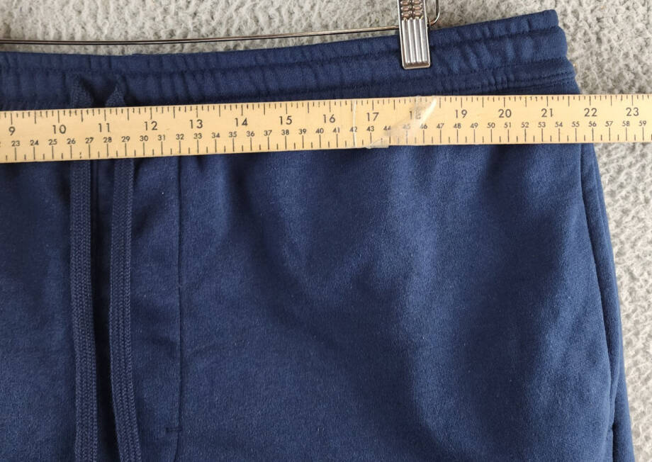 Columbia Logo Print Drawstring Short Men's XXL Navy Elastic Waist Pull On