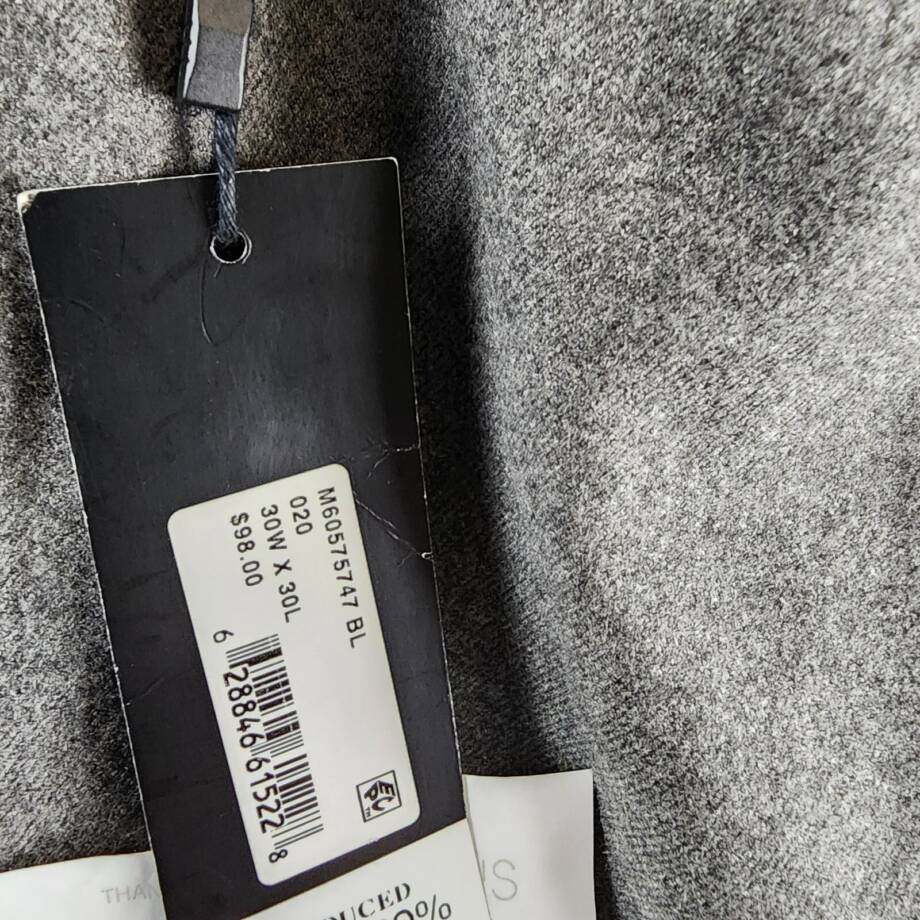 The Men's Store at Bloomingdale's Flannel Tailored Fit Pants Men's 30Wx30L Gray