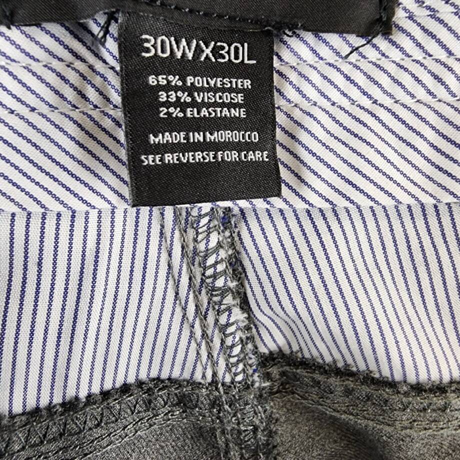 The Men's Store at Bloomingdale's Flannel Tailored Fit Pants Men's 30Wx30L Gray