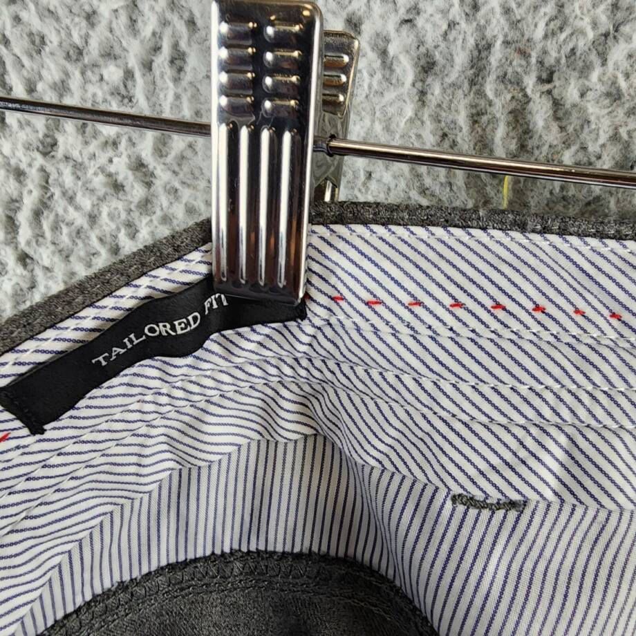 The Men's Store at Bloomingdale's Flannel Tailored Fit Pants Men's 30Wx30L Gray