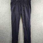 The Men's Store at Bloomingdale's Flannel Tailored Fit Pants Men's 34Wx34L Navy