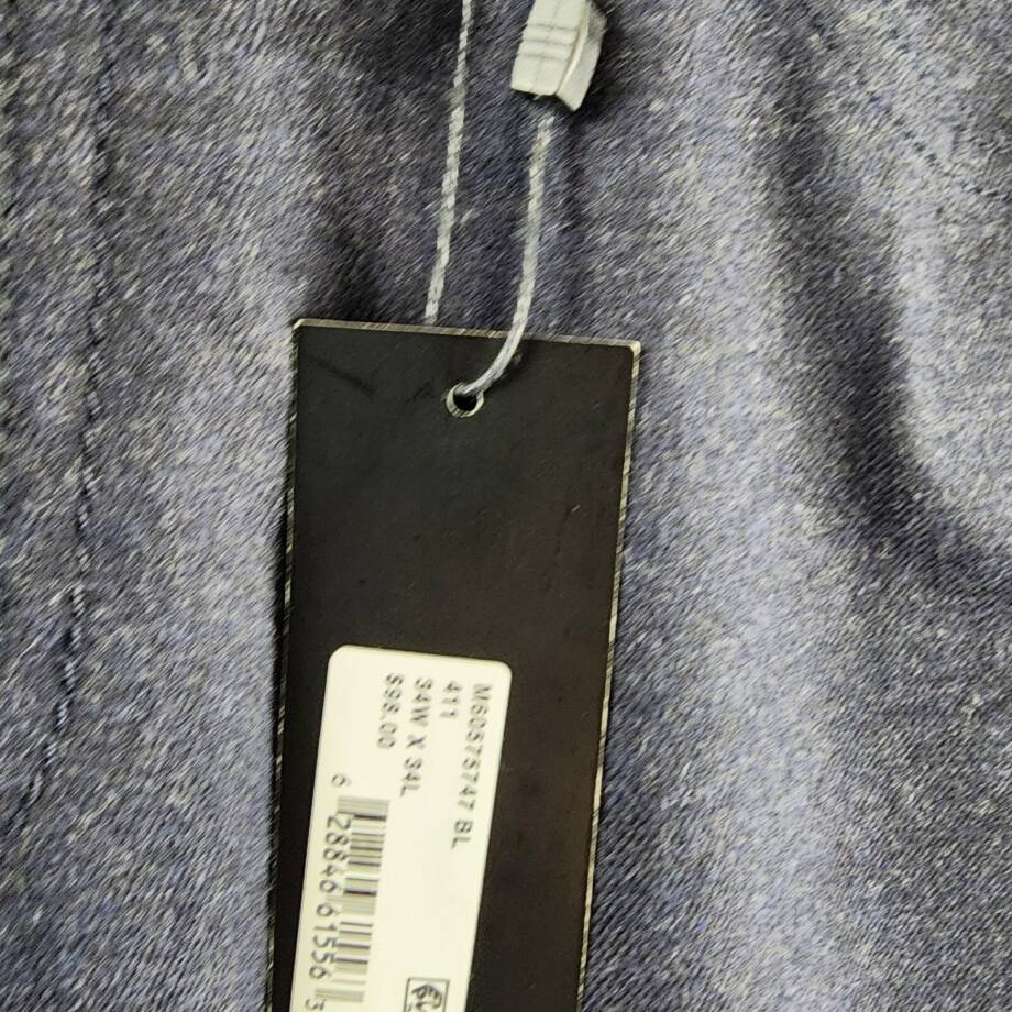 The Men's Store at Bloomingdale's Flannel Tailored Fit Pants Men's 34Wx34L Navy