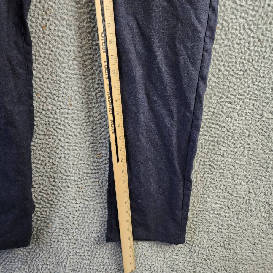 The Men's Store at Bloomingdale's Flannel Tailored Fit Pants Men's 34Wx34L Navy