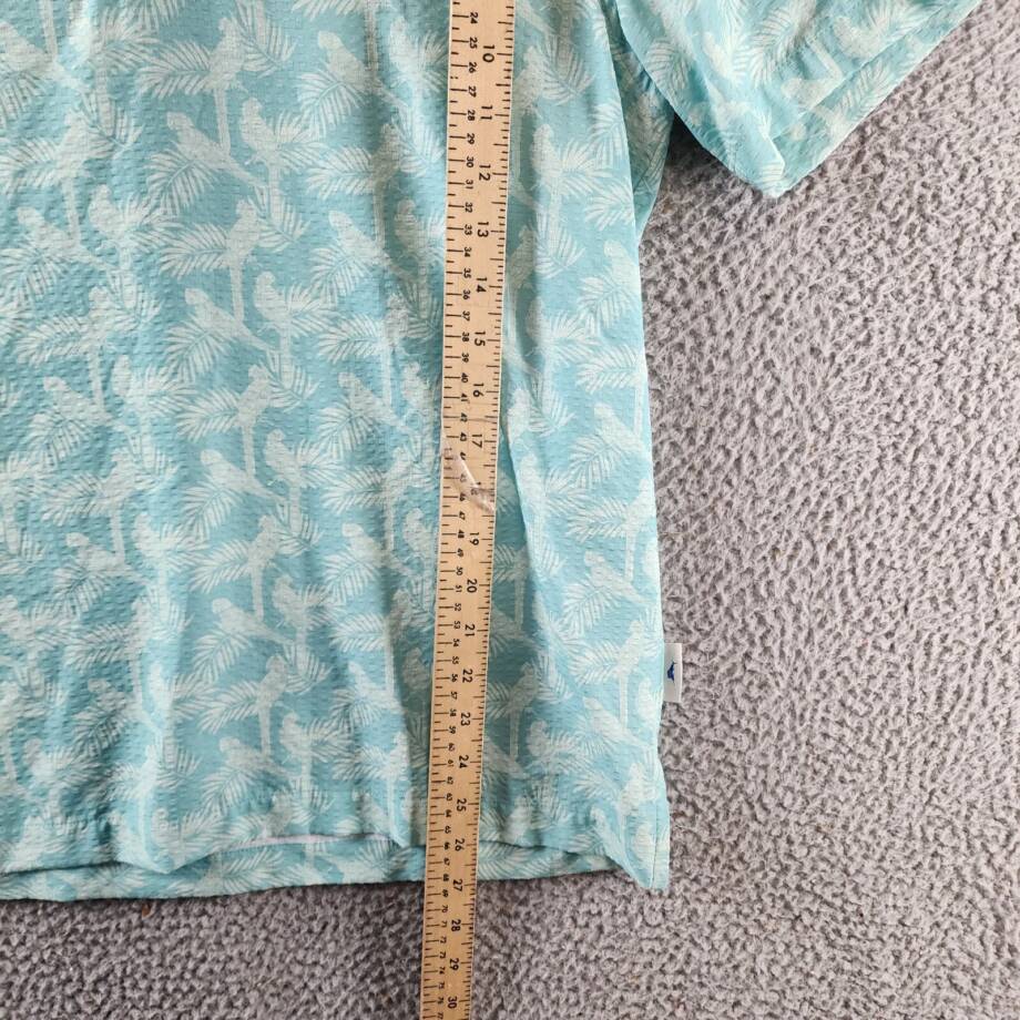 Tommy Bahama The Bahama Coast Moisture-Wicking Printed Polo Shirt Men's S Opal