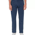 Society of Threads Regular Fit Pants Men's 32 Navy Pockets Button Zip Closure