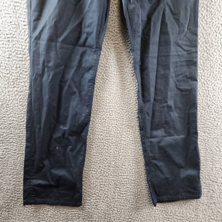 Society of Threads Regular Fit Pants Men's 32 Navy Pockets Button Zip Closure